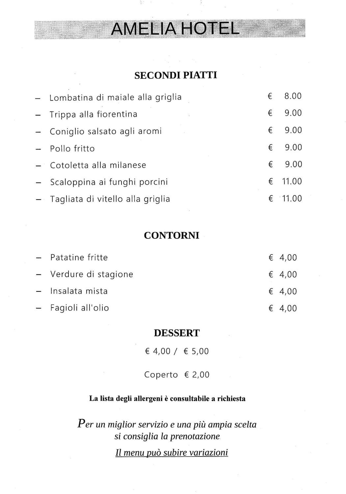 Ristorante Amelia Momigno